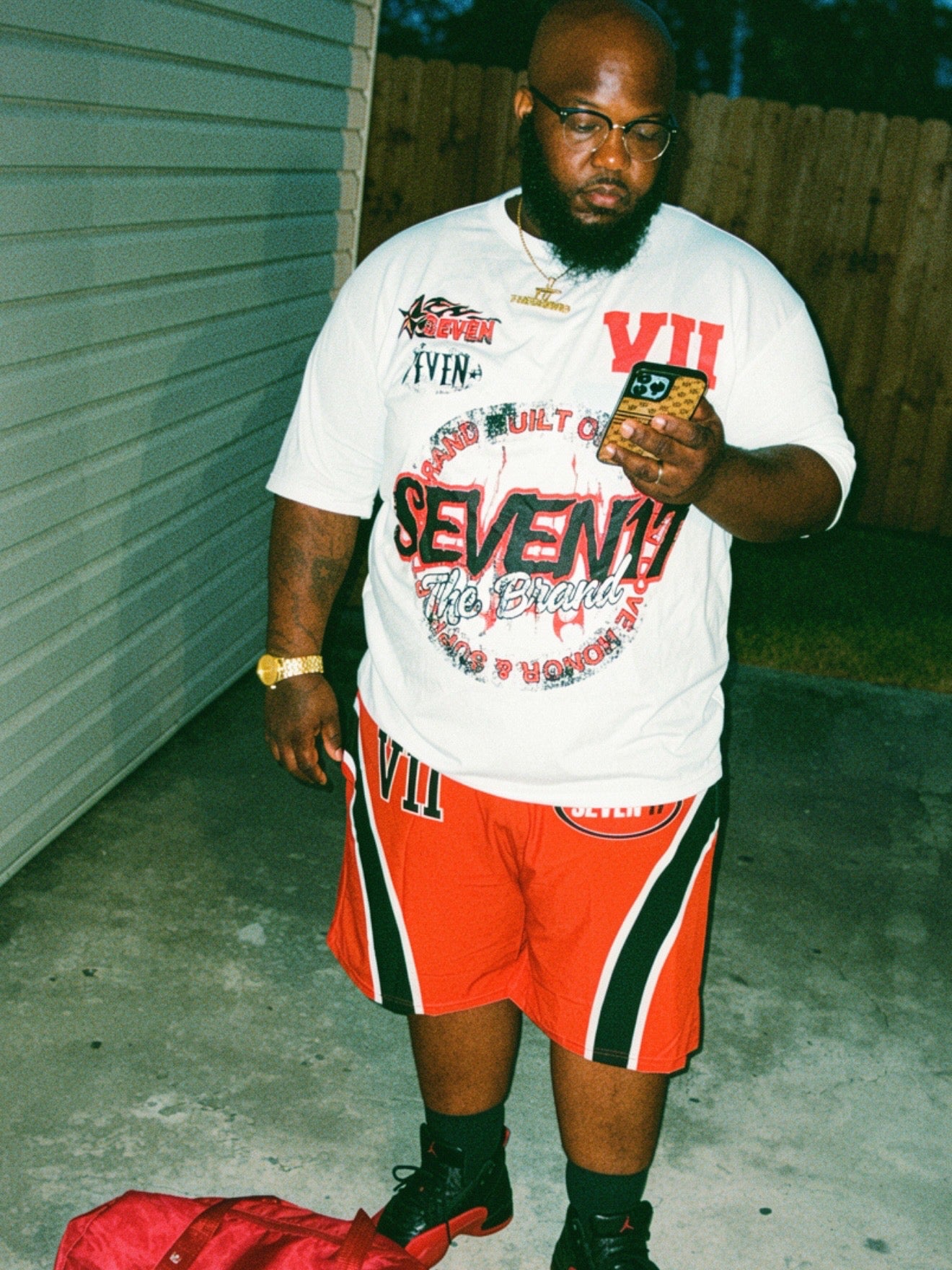 White 717 exclusive members Tee