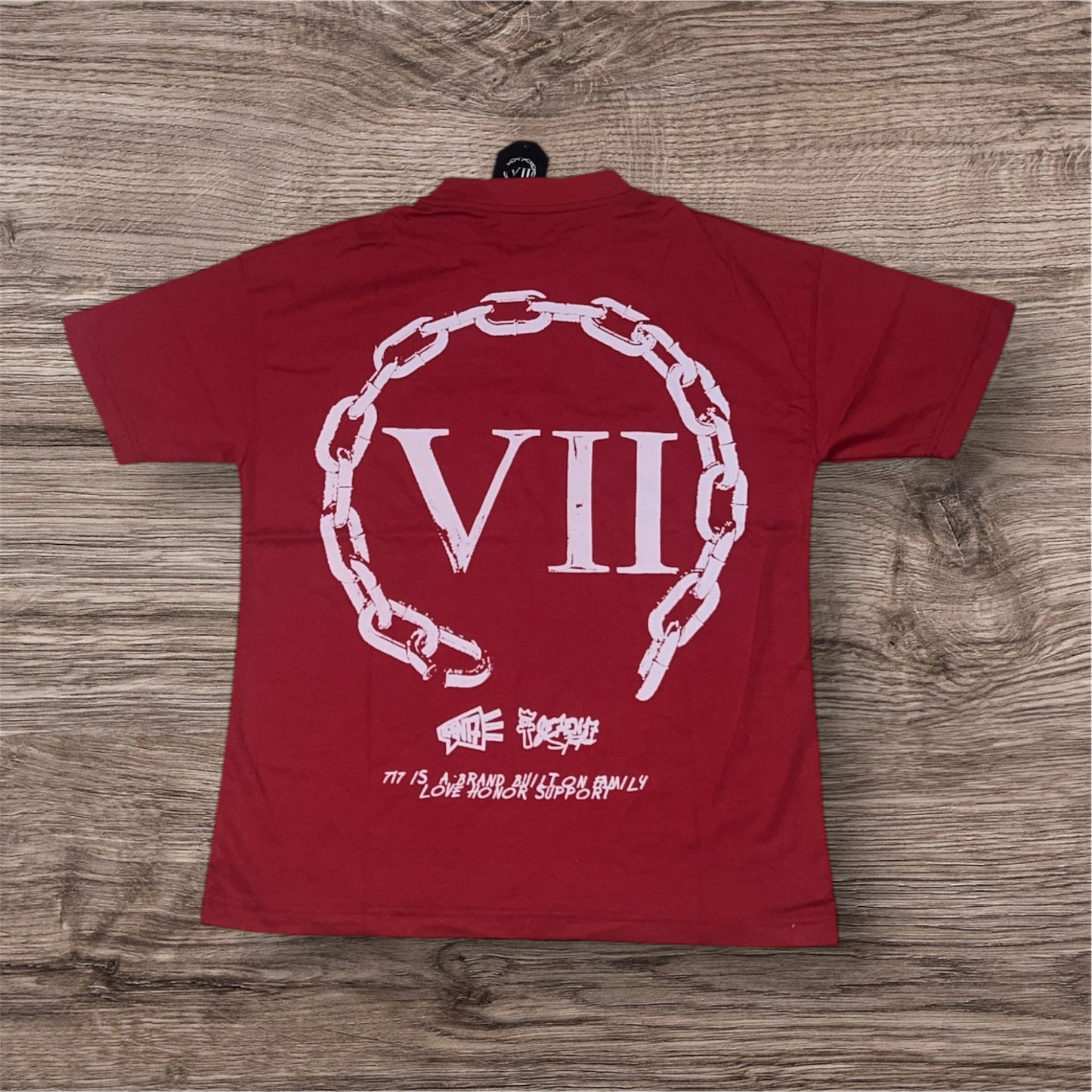 717 signature tee Red