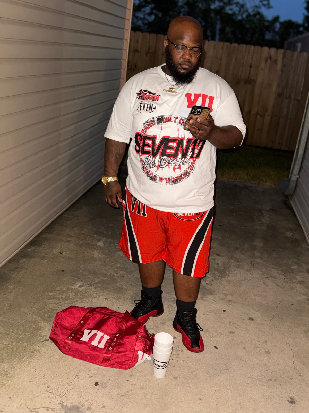White 717 exclusive members Tee
