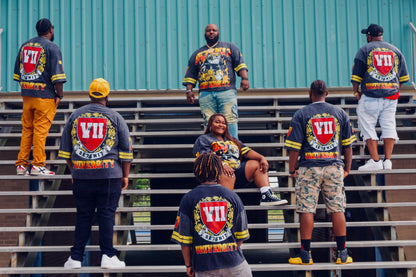 717 Oversized Signature University Tee