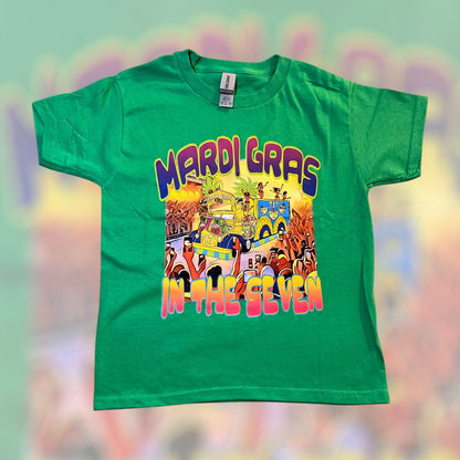 Mardi Gras in the Seven Tee