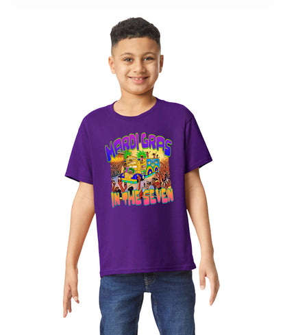 Mardi Gras in the seven Tee