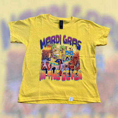 Kids Mardi Gras in the seven Tee