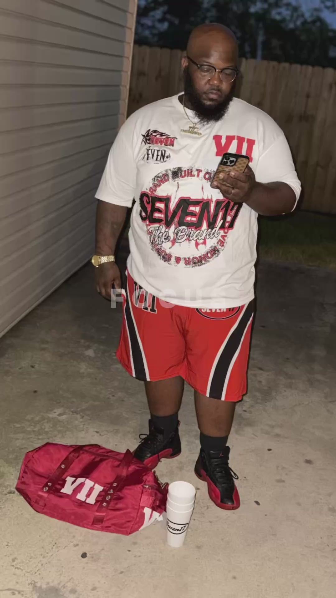 White 717 exclusive members Tee